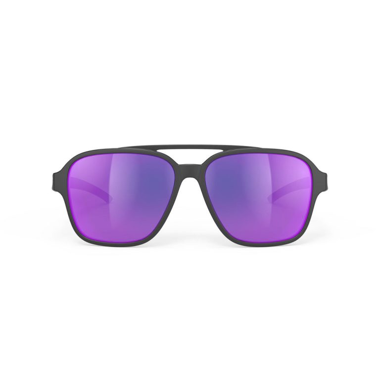 Croze Matte Black with Multilaser Violet Lenses