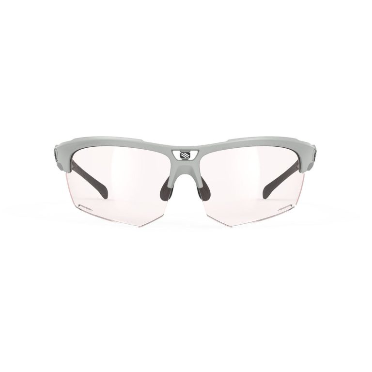 keyblade Light Grey Matte Frame and ImpactX Photochromic 2 Red Running Lenses