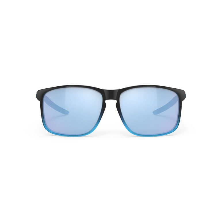 Overlap Black Fade Crystal Azur Gloss Frame With Multilaser Ice Lenses