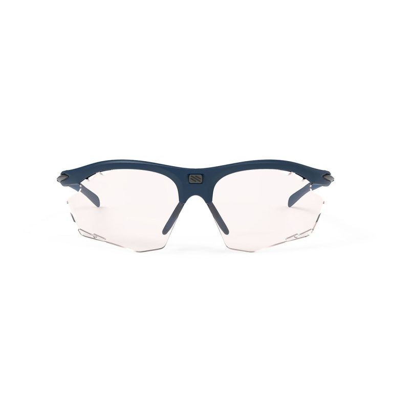 rydon Pacific Blue Matte Frame and ImpactX Photochromic 2 Red Running Lenses