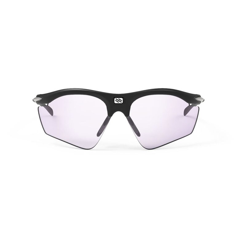 Rydon Slim Golf Matte Black Frame and ImpactX Photochromic 2 Laser Purple Lenses