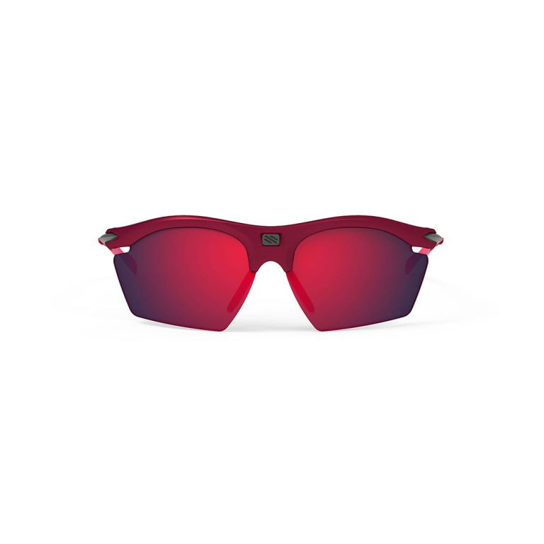 Rydon Slim Merlot Matte Frame and Multilaser Red Lenses