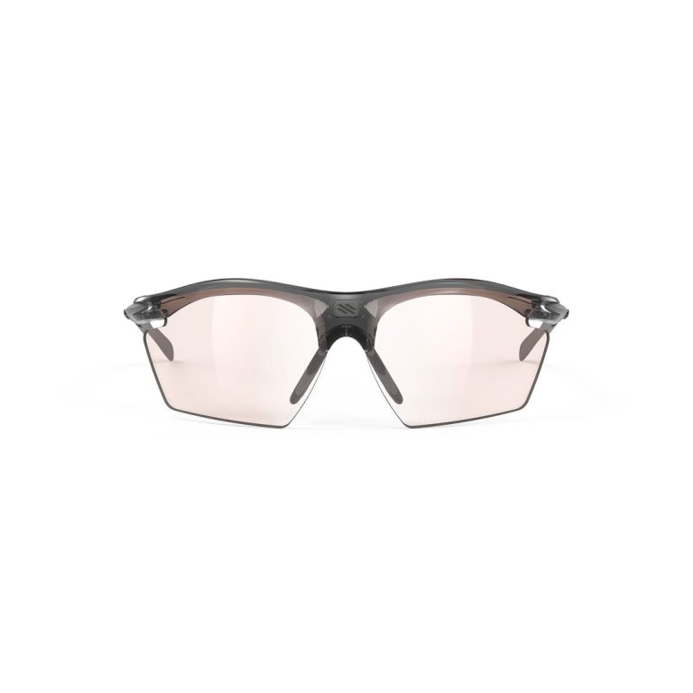 Rydon Slim Crystal Ash Frame with ImpactX Photochromic 2 Laser Brown Lenses