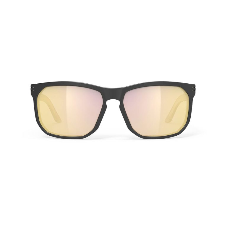 Soundrise Black Matte Ice Gold Pattern with Multilaser Gold Lenses