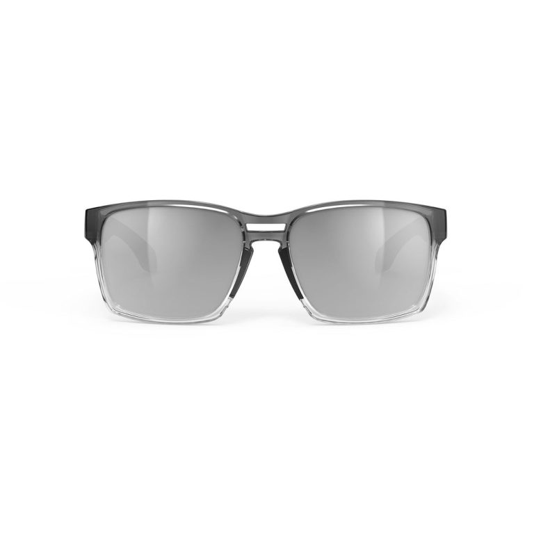 spinair 57 Crystal Ash Deg Frame with Laser Black Lenses