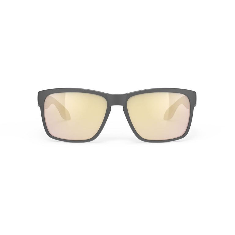 spinhawk Charcoal Matte Frame with Multilaser Gold Lenses