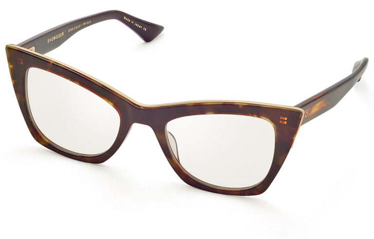 Dark Tortoise-Burnt Brown Back - White Gold