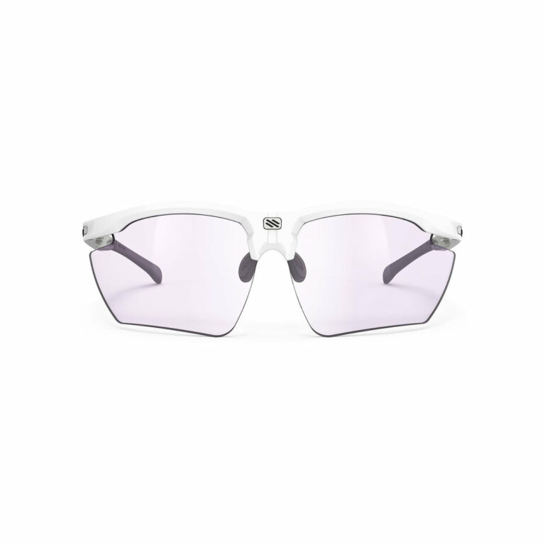 magnus White Gloss Frame with ImpactX Photochromic 2 Laser Purple Lenses