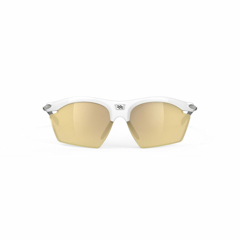 Rydon Slim White Gloss Frame and Multilaser Gold Lenses