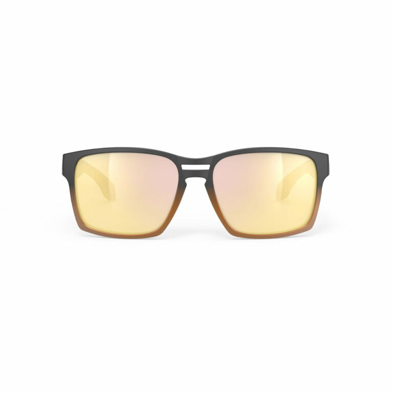 spinair 57 Bronze Fade Matte Frame and Multilaser Gold Lenses