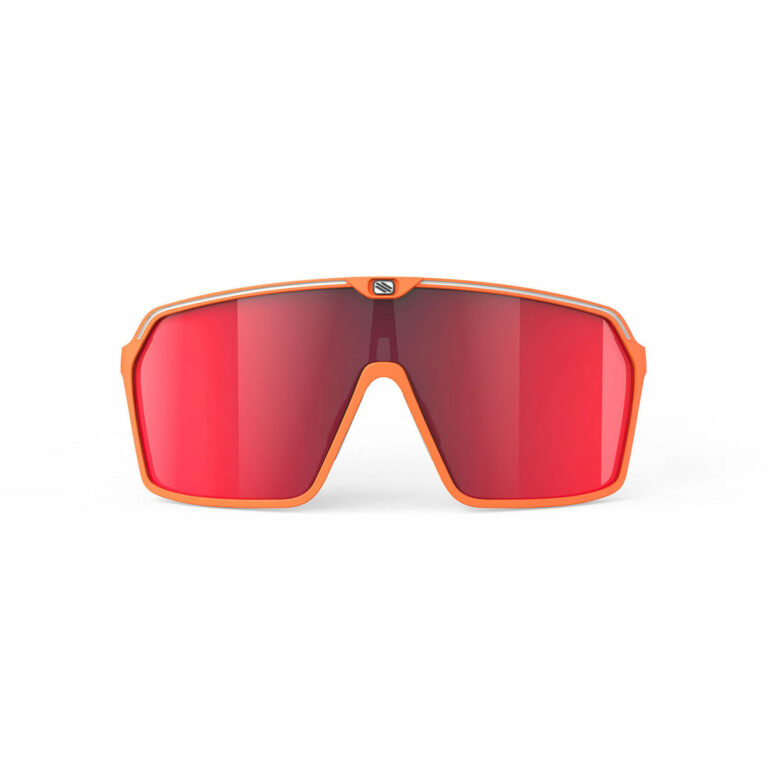 Spinshield Mandarin Fade Coral Matte with Multilaser Red Lenses